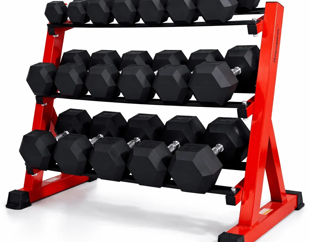 Hex Dumbbell Set Released for Versatile Home-Based Fitness Regimens by Strongway Gym Supplies